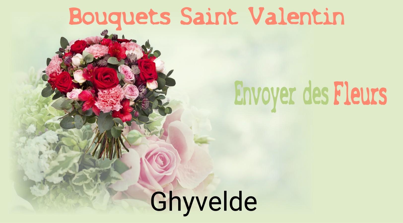 Roses de Saint-Valentin livrées à Ghyvelde